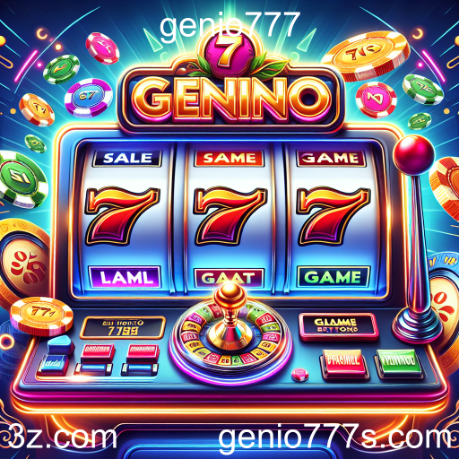 Descubra as Empolgantes Máquinas Slots no genio777